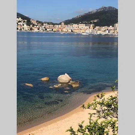 T2 Neuf, Une Chambre, Vue Mer, Calme, 3 Mn De La Plage A Pieds * 阿雅克肖
